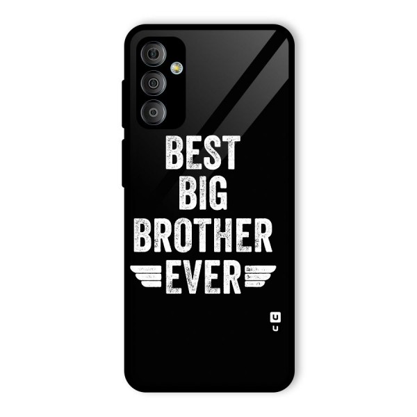 Best Big Brother Ever Glass Back Case for Galaxy F23