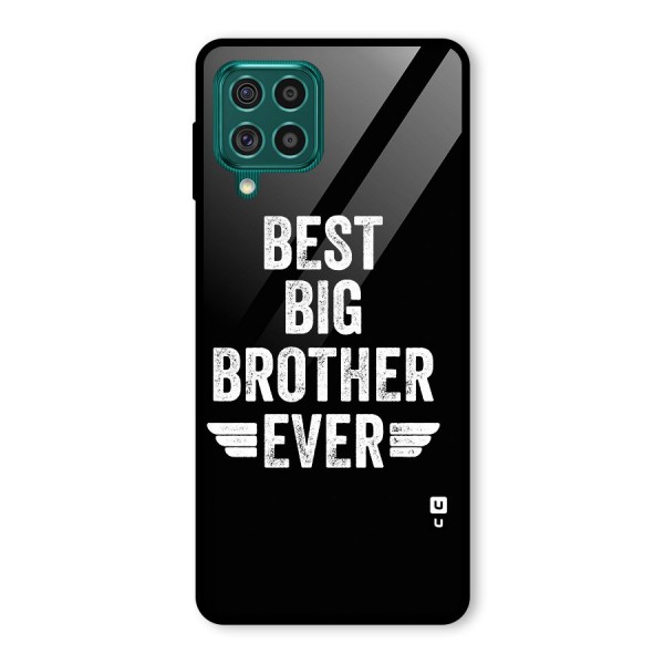 Best Big Brother Ever Glass Back Case for Galaxy F62