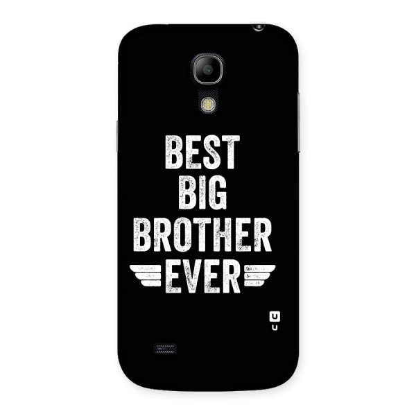 Best Big Brother Ever Back Case for Galaxy S4 Mini