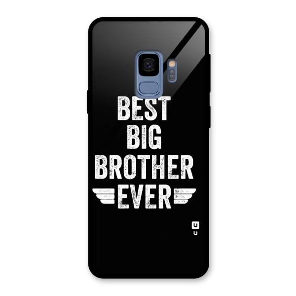 Best Big Brother Ever Glass Back Case for Galaxy S9