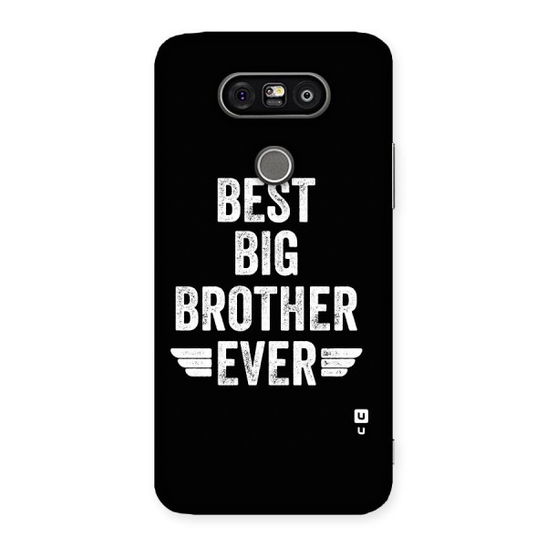 Best Big Brother Ever Back Case for LG G5