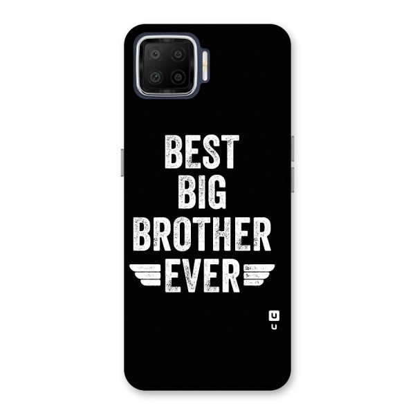 Best Big Brother Ever Back Case for Oppo F17