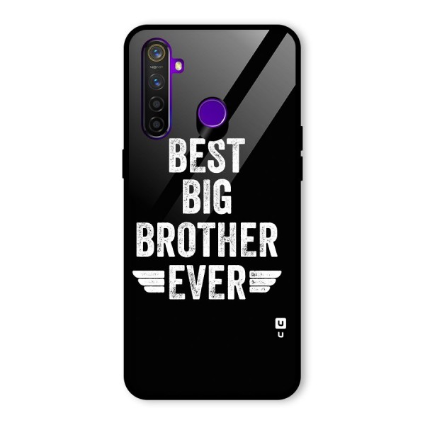 Best Big Brother Ever Glass Back Case for Realme 5 Pro