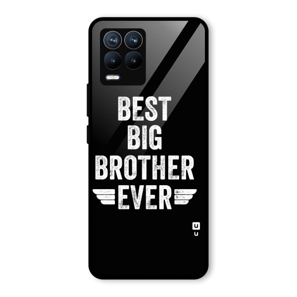 Best Big Brother Ever Glass Back Case for Realme 8