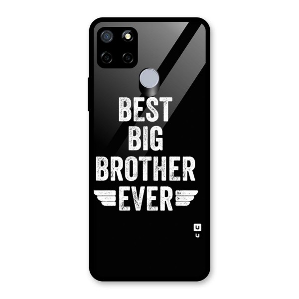 Best Big Brother Ever Glass Back Case for Realme C15