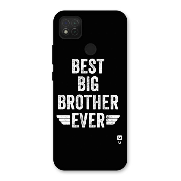 Best Big Brother Ever Back Case for Redmi 9C