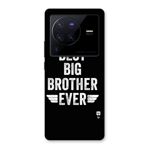 Best Big Brother Ever Glass Back Case for Vivo X80 Pro