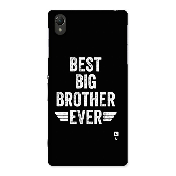 Best Big Brother Ever Back Case for Xperia Z1