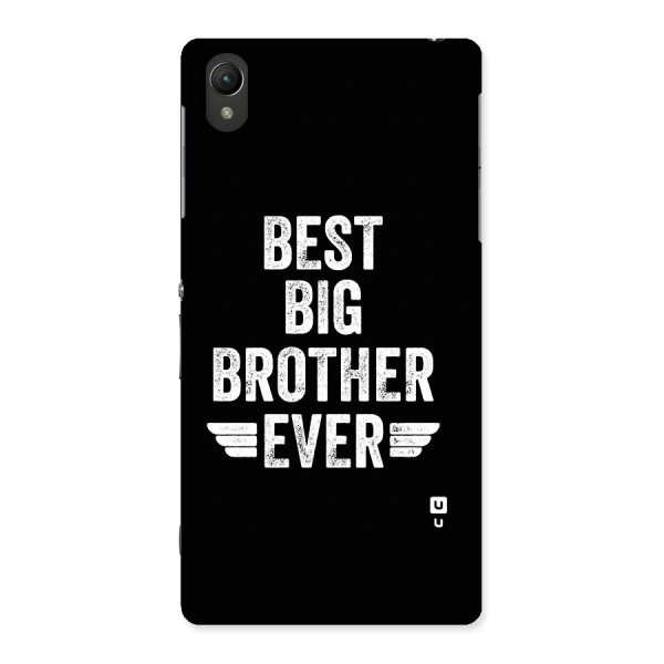 Best Big Brother Ever Back Case for Xperia Z2