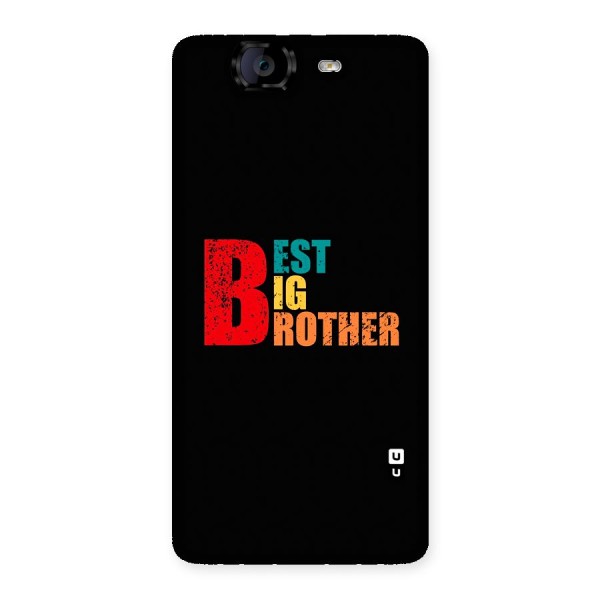 Best Big Brother Back Case for Canvas Knight A350