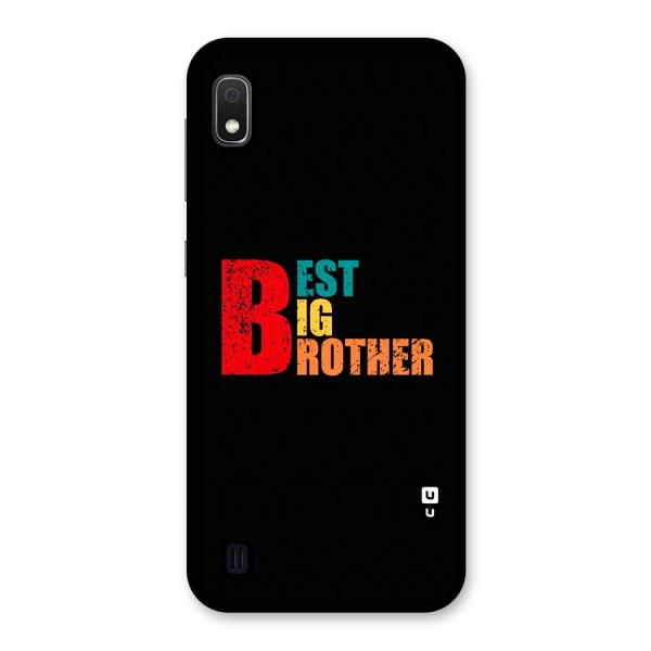 Best Big Brother Back Case for Galaxy A10