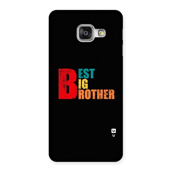 Best Big Brother Back Case for Galaxy A3 (2016)