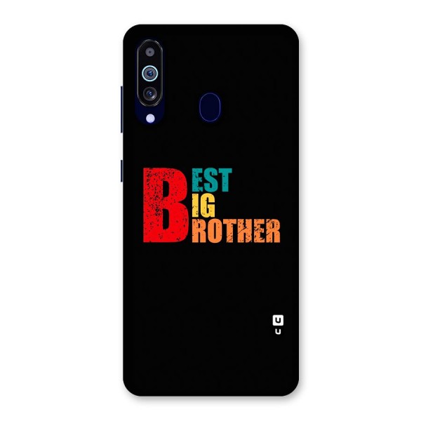 Best Big Brother Back Case for Galaxy A60