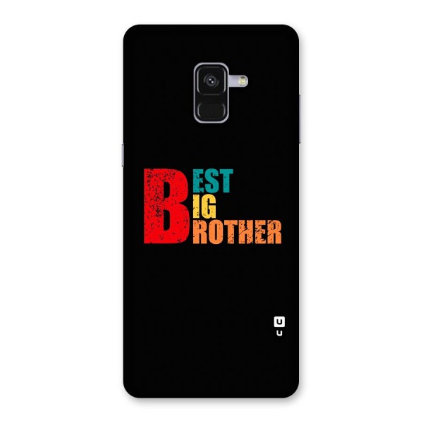 Best Big Brother Back Case for Galaxy A8 Plus