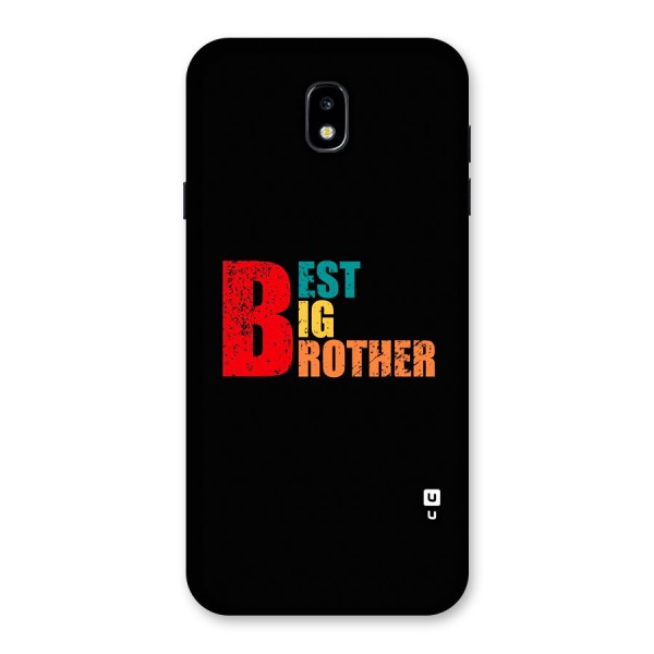 Best Big Brother Back Case for Galaxy J7 Pro