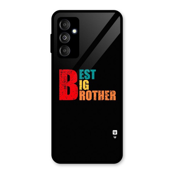 Best Big Brother Glass Back Case for Galaxy M14 5G