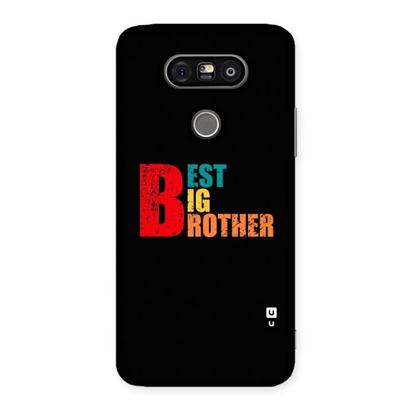 Best Big Brother Back Case for LG G5