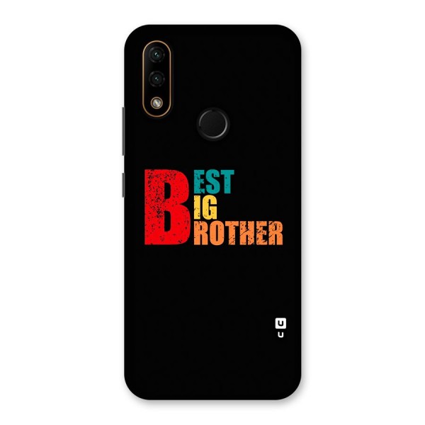 Best Big Brother Back Case for Lenovo A6 Note