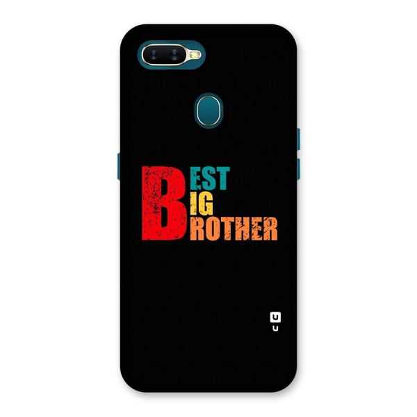 Best Big Brother Back Case for Oppo A11k