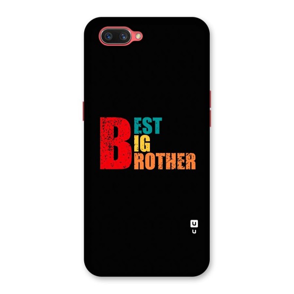 Best Big Brother Back Case for Oppo A3s