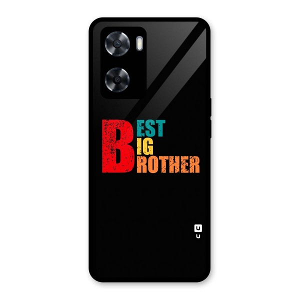 Best Big Brother Glass Back Case for Oppo A57 2022