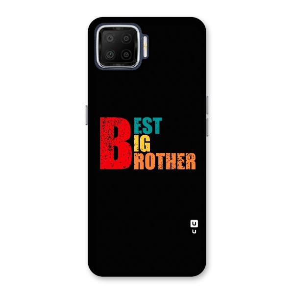 Best Big Brother Back Case for Oppo F17