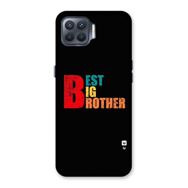 Best Big Brother Back Case for Oppo F17 Pro