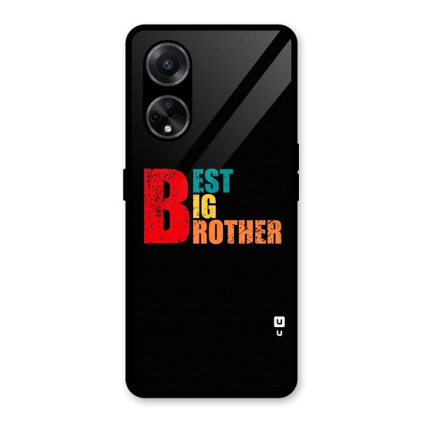 Best Big Brother Glass Back Case for Oppo F23