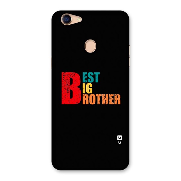 Best Big Brother Back Case for Oppo F5