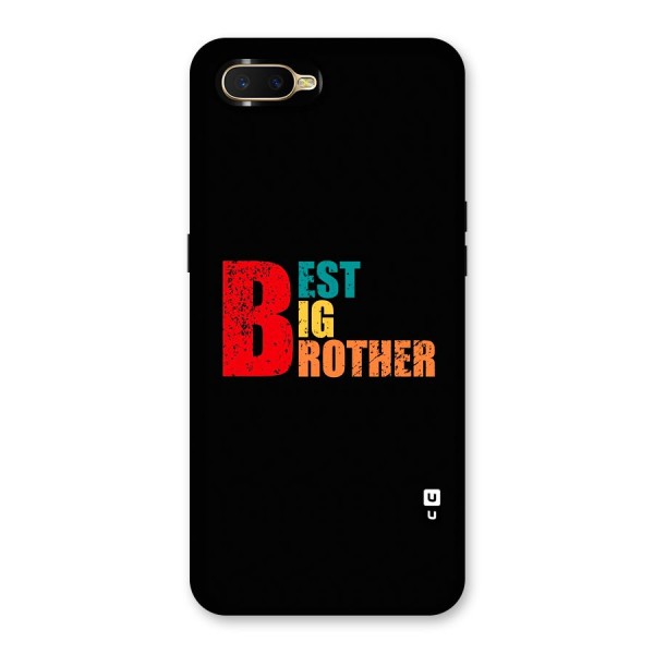 Best Big Brother Back Case for Oppo K1