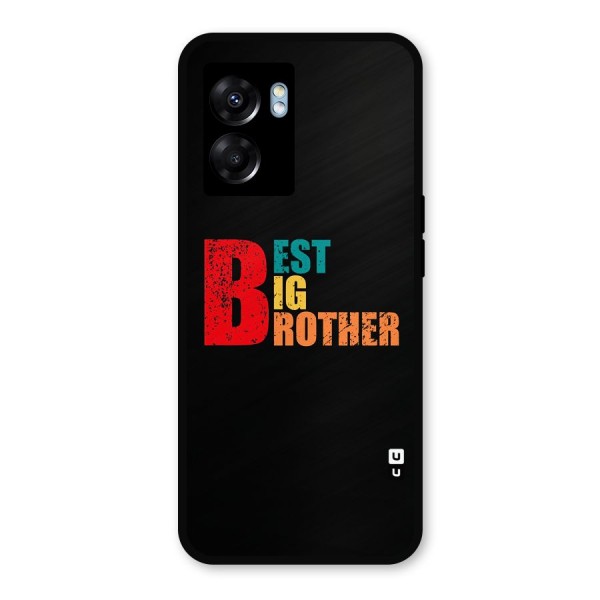 Best Big Brother Glass Back Case for Oppo K10 (5G)