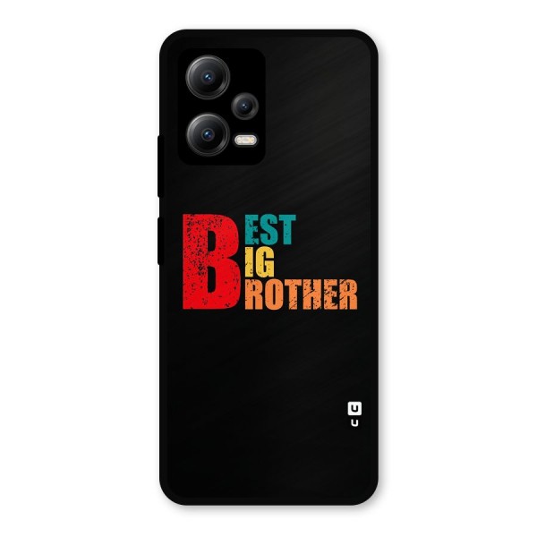 Best Big Brother Glass Back Case for Poco X5