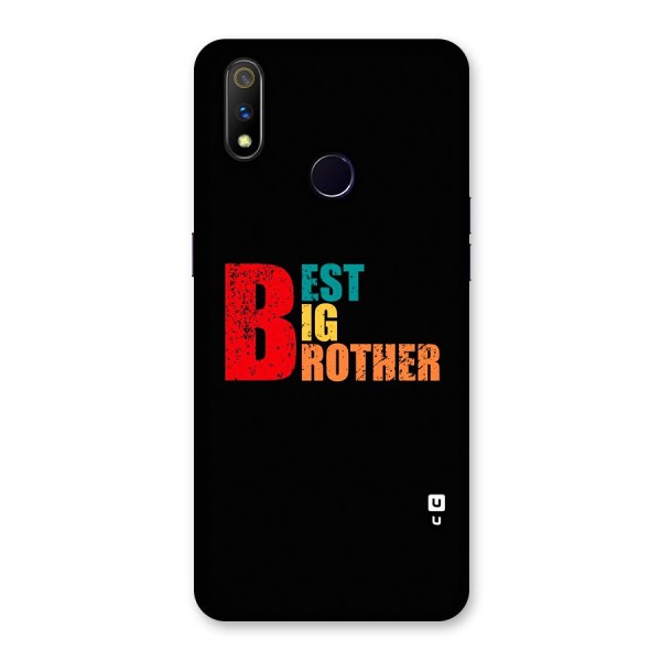 Best Big Brother Back Case for Realme 3 Pro