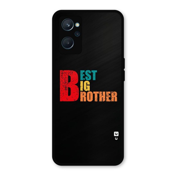 Best Big Brother Glass Back Case for Realme 9i