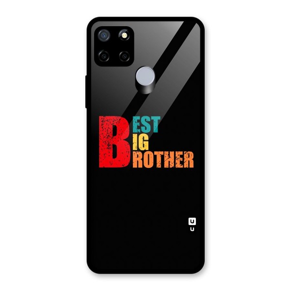 Best Big Brother Glass Back Case for Realme C15