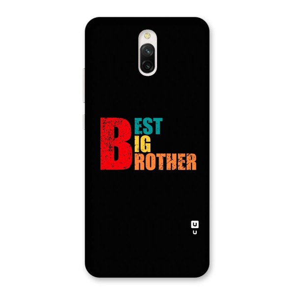 Best Big Brother Back Case for Redmi 8A Dual