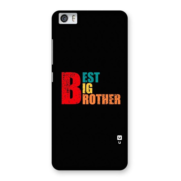 Best Big Brother Back Case for Redmi Mi 5