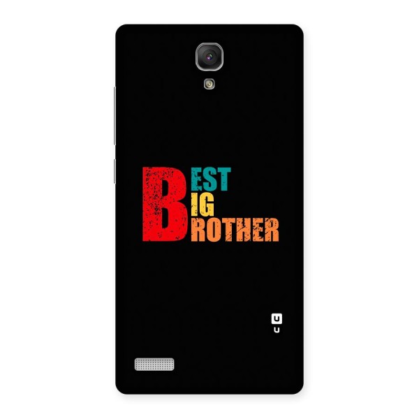 Best Big Brother Back Case for Redmi Note