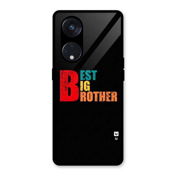 Best Big Brother Glass Back Case for Reno8 T 5G