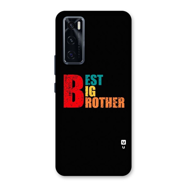 Best Big Brother Glass Back Case for Vivo V20 SE