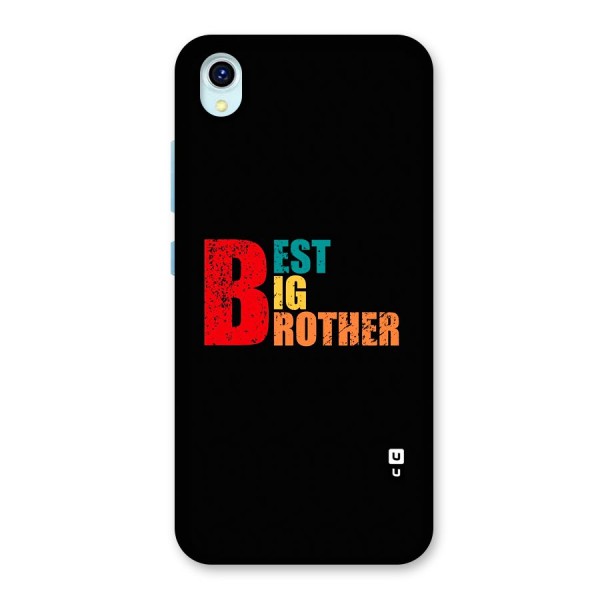 Best Big Brother Back Case for Vivo Y1s