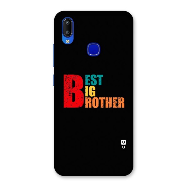 Best Big Brother Back Case for Vivo Y91