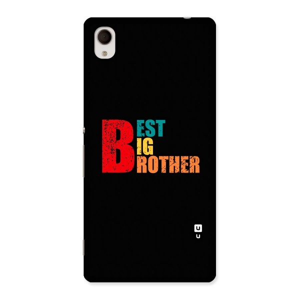 Best Big Brother Back Case for Xperia M4