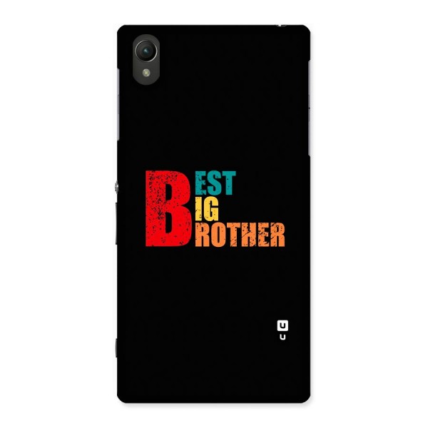 Best Big Brother Back Case for Xperia Z1