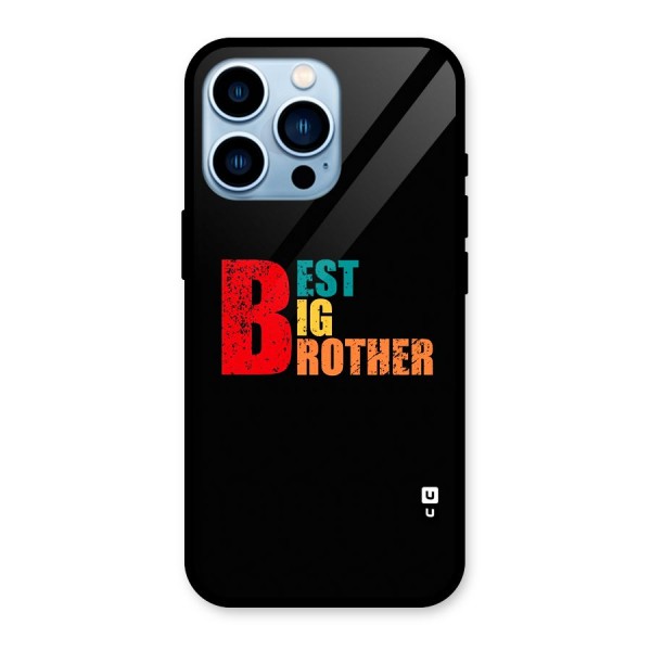 Best Big Brother Glass Back Case for iPhone 13 Pro