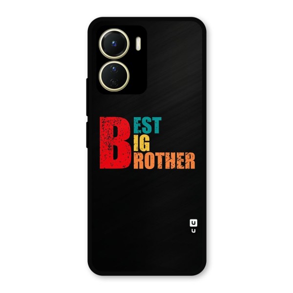 Best Big Brother Metal Back Case for Vivo Y16