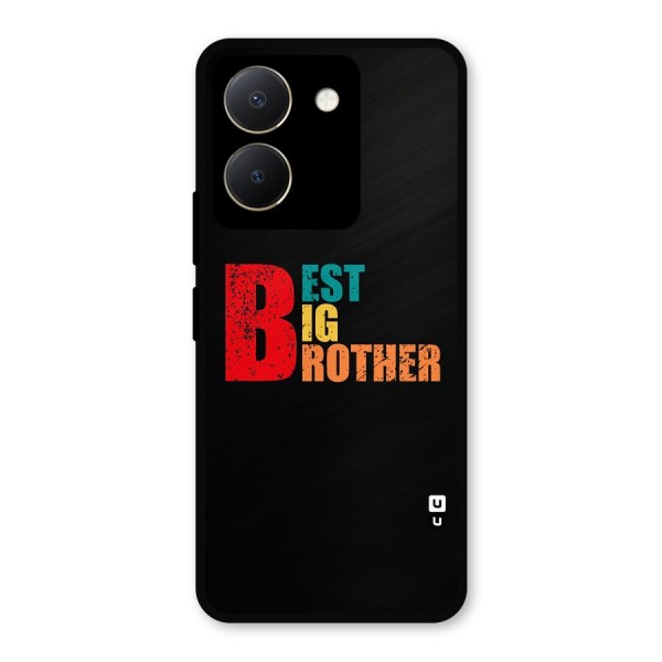 Best Big Brother Metal Back Case for Vivo Y36