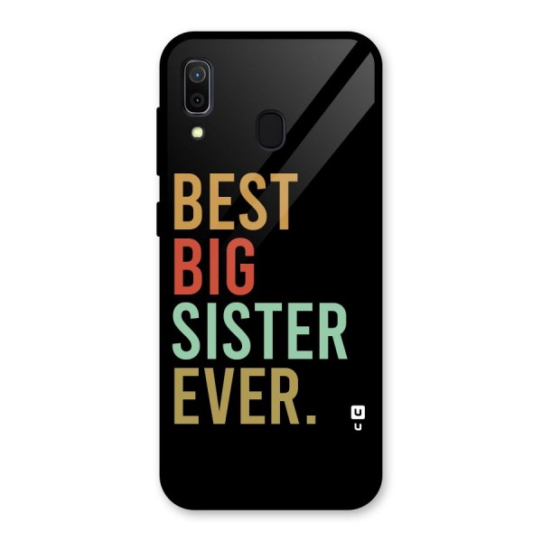 Best Big Sister Ever Back Case for Galaxy A30