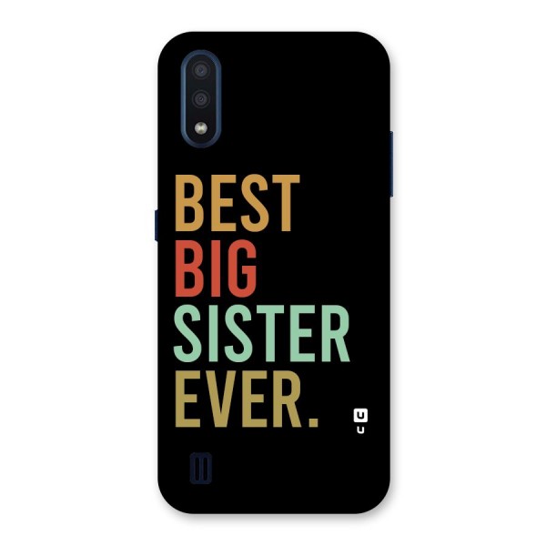 Best Big Sister Ever Back Case for Galaxy M01