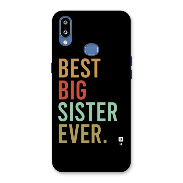 Best Big Sister Ever Back Case for Galaxy M01s